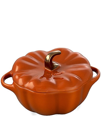 Staub Stoneware Pumpkin Dutch Oven