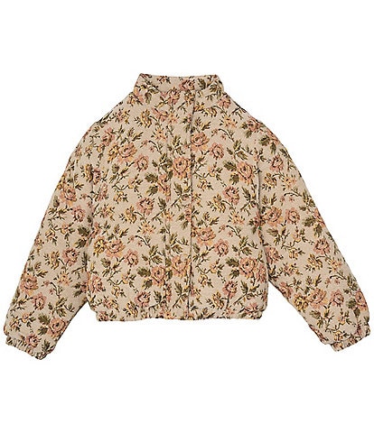 Stella 88 Big Girls 7-16 Floral Print Tapestry Bomber Jacket