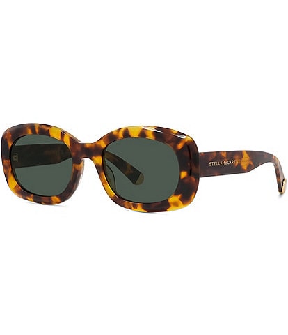 Stella McCartney Women's Stella 52mm Fire Havana Oval Sunglasses