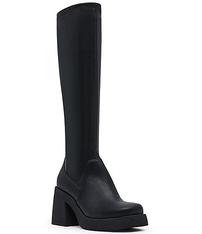  Berkleigh Nappa Leather Platform Tall Boots