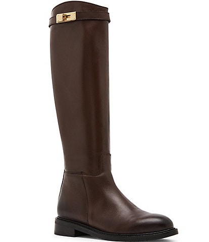 Steve Madden Bexley Leather Tall Riding Boots