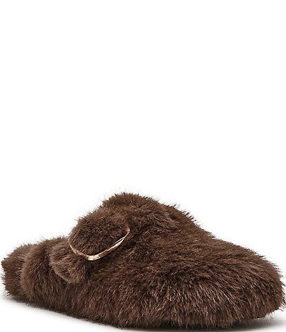 Steve Madden Bohan Faux Fur Slip-On Clogs