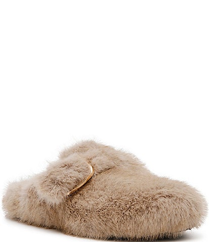 Steve Madden Bohan Faux Fur Slip-On Clogs