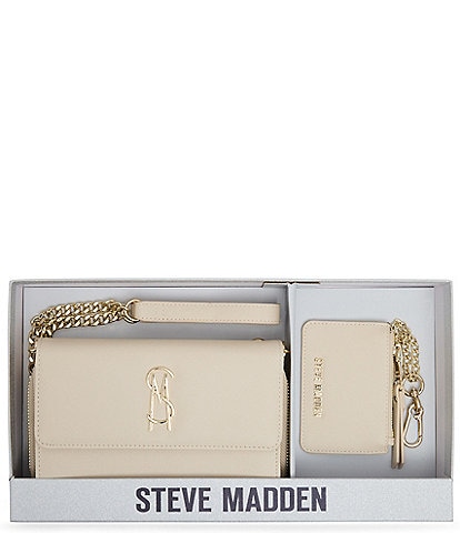 Steve Madden Boxed Wallet On A Chain Crossbody Bag