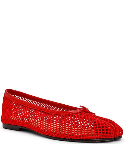 Steve Madden Calico Mesh Split Toe Ballet Flats