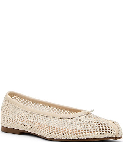 Steve Madden Calico Mesh Split Toe Ballet Flats