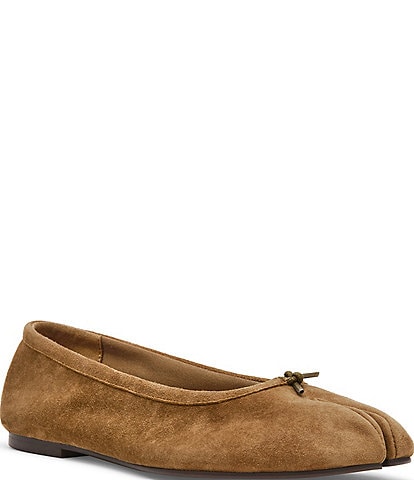Steve Madden Calico Suede Split Toe Ballet Flats