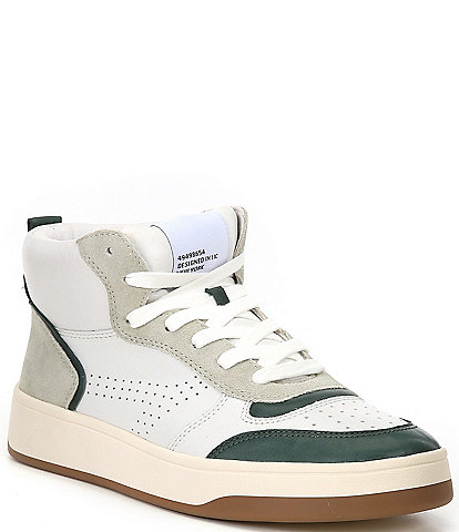 Steve Madden Calypso Leather High Top Retro Sneakers