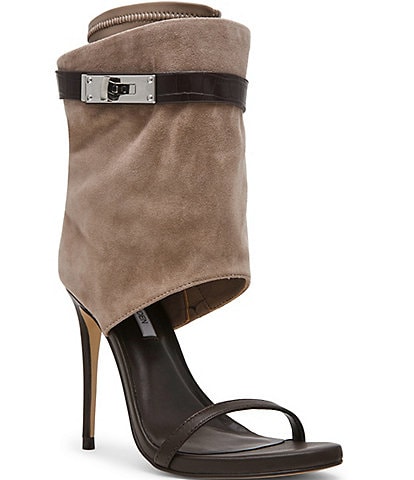Steve Madden Cosmic Suede Stiletto Dress Sandals