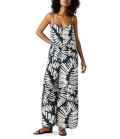 Steve Madden Desdemona Printed Sleeveless Jumpsuit