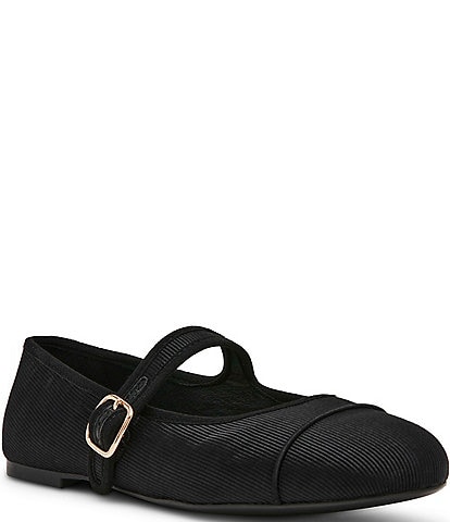 Steve Madden Dory Satin Mary Jane Ballet Flats