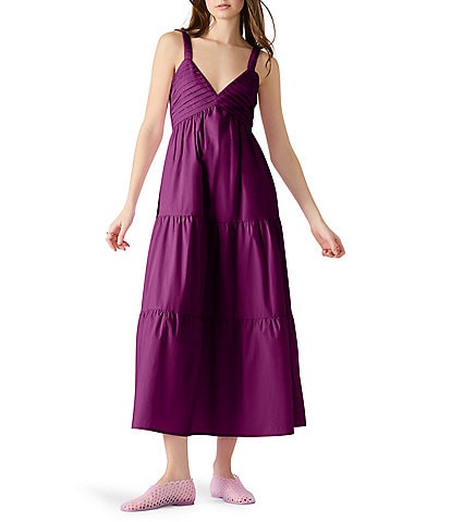 Steve Madden Eliora V-Neck Sleeveless Maxi Dress
