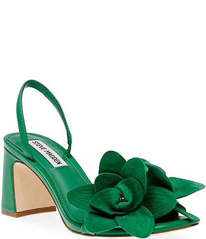 Steve Madden Farrie Floral Slingback Dress Sandals
