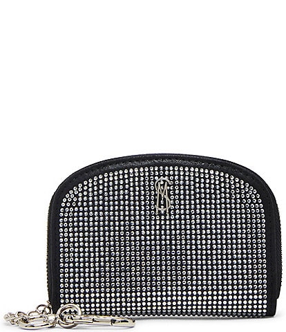 Steve Madden Gems Boxed Bling Zip around Pouch