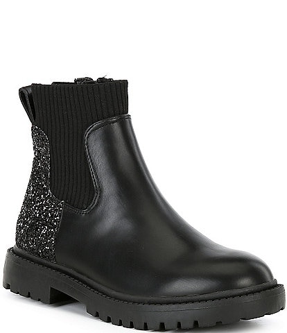 Steve Madden Girls' J-Lilyana Glitter Boots (Youth)