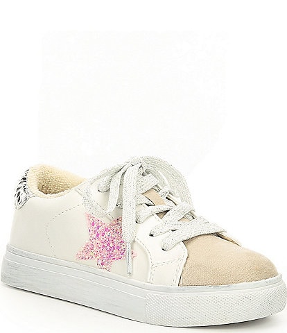 Steve Madden Girls' J-Rezume Glitter Star Sneakers (Youth)