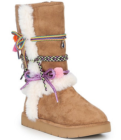 Steve Madden Girls' J-Steffie Tall Charm Boots (Youth)