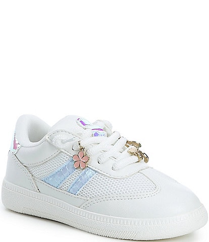 Steve Madden Girls' T-Verdict Iridescent Charm Ornamented Sneakers (Toddler)