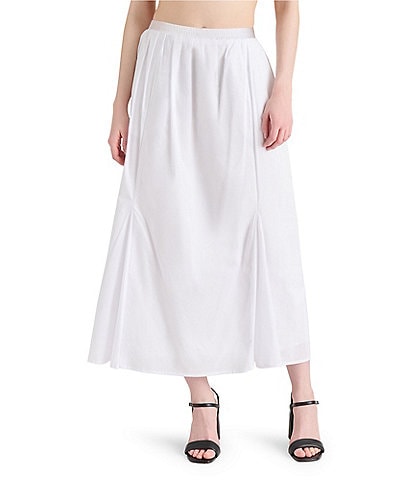 Steve Madden Karina Elastic Waist Midi Skirt