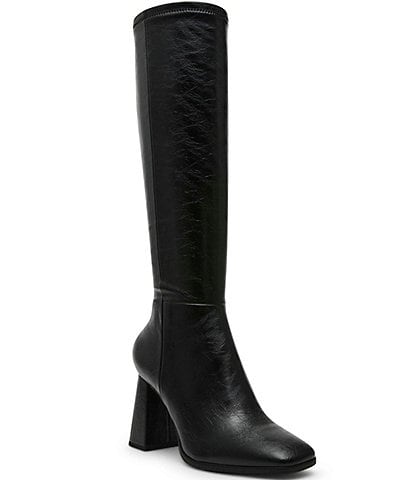 Steve Madden Livah Crinkle Stretch Knee High Boots