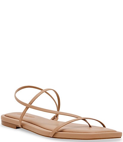Steve Madden Lynley Strappy Thong Square Toe Sandals