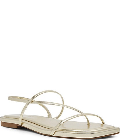 Steve Madden Lynley Strappy Thong Square Toe Sandals