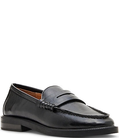 Steve Madden Madison Leather Penny Loafers