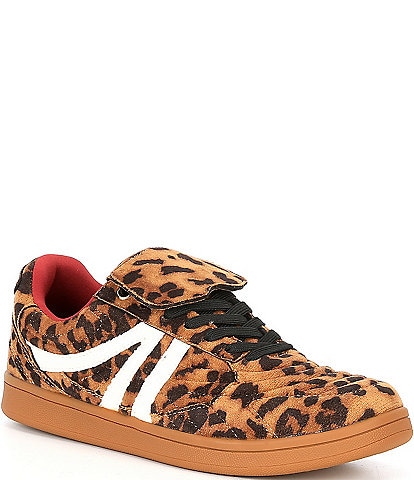 Steve Madden Madrid Leopard Print Low Top Sneakers