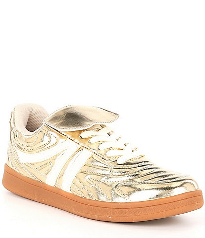 Steve Madden Madrid Metallic Low Top Sneakers