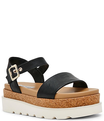 Steve Madden Marissa Leather Platform Sandals