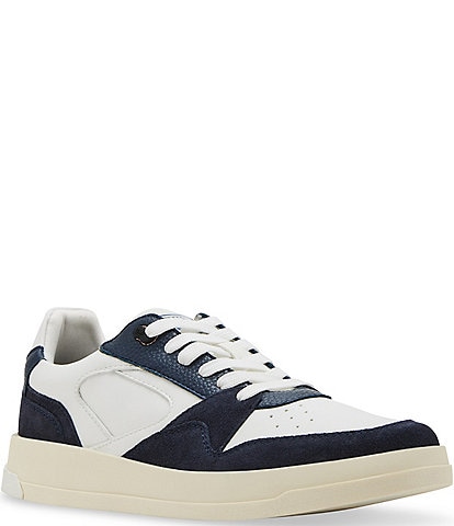 Steve Madden Men's Dynamo Leather Lace-Up Sneakers