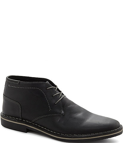 Steve Madden Men's Harken Leather Chukka Boots