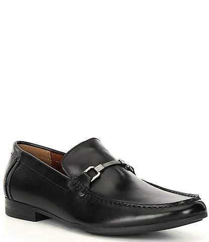Steve Madden Men's Privacy Leather Bit Detail Loafers