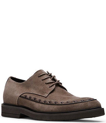 Steve Madden Men's Shriver Suede Lace-Up Oxfords