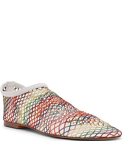 Steve Madden Mino Rainbow Mesh Flats