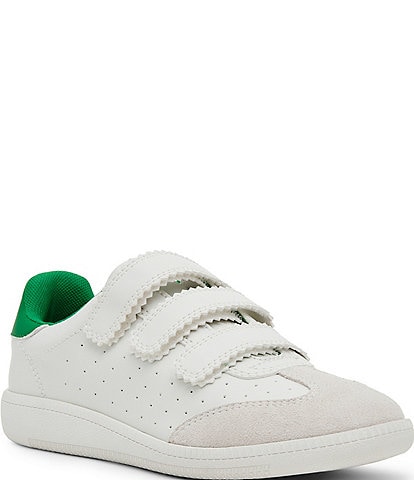 Steve Madden Momentum Color Block Gum Sole Hook-and-Loop Low Top Sneakers