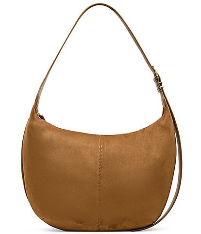 Steve Madden Olga Faux Suede Drapey Hobo Shoulder Bag