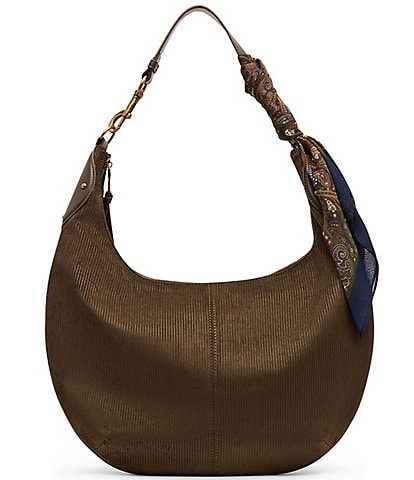 Steve Madden Olga Suede Drapey Hobo Bag