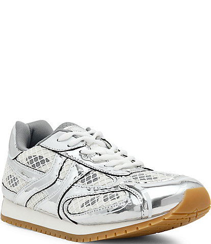 Steve Madden Pager Mesh Low Top Sneakers