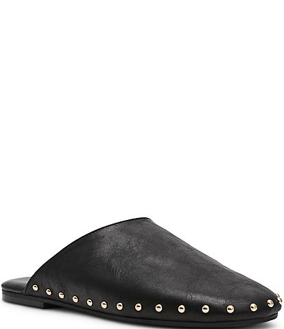 Steve Madden Pearson Leather Studded Clogs