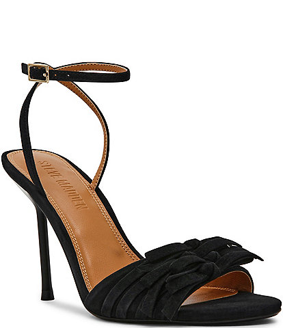 Steve Madden Porsha Suede Bow Detail Dress Sandals