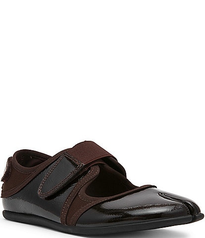 Steve Madden Rapid Patent Split Toe Sneakerinas