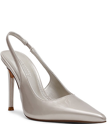 Steve Madden Reyes Box Leather Slingback Pumps