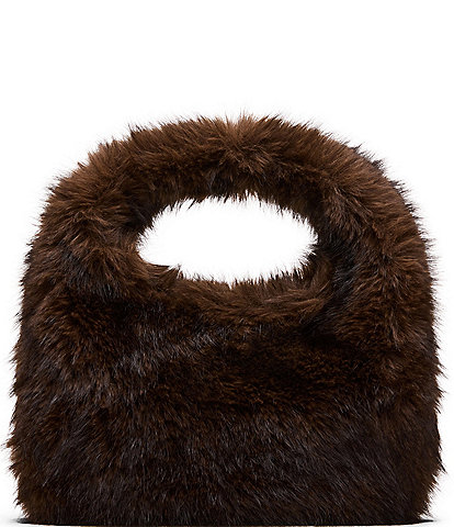 Steve Madden Saga Faux Fur Shoulder Bag