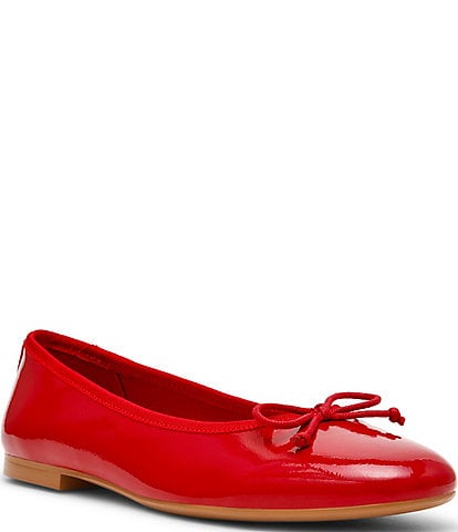Steve Madden Selma Patent Bow Detail Ballet Flats