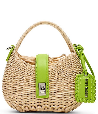Steve Madden Small Wicker Hobo Bag