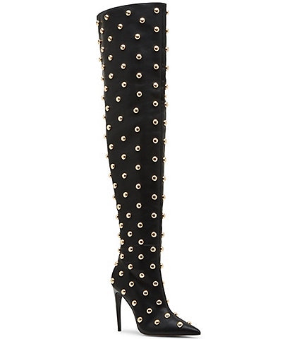 Steve Madden Spritz Studded Over-the-Knee Stiletto Boots