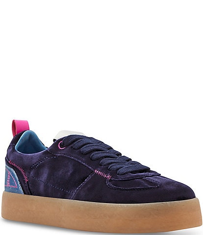 Steve Madden Tucker Velvet Platform Sneakers