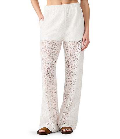 Steve Madden Venetia Corded Lace Pull-on Coordinating Pants