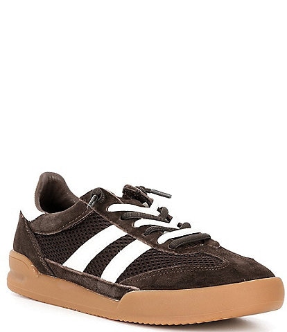 Steve Madden Verdict Mixed Media Low-Top Lace Up Sneakers